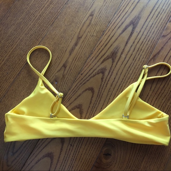 Yellow Zaful Bikini top, Size small - Picture 2 of 4